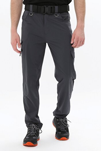 GHASSY CO. Erkek Tactical Hızlı Kuruma Kargo Cepli Pantolon Hafif Yürüyüş 7 Cepli Outdoor Pantolon