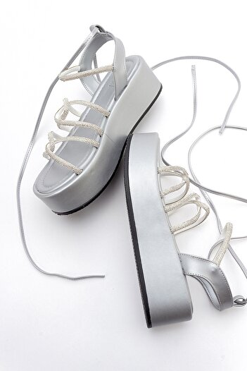 Luvi TITAN Gray Stone Women's Sandals
