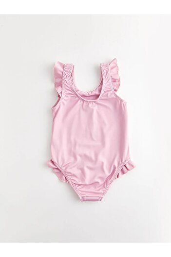LC Waikiki Bedruckter Badeanzug für Babys mit Rundhalsausschnitt