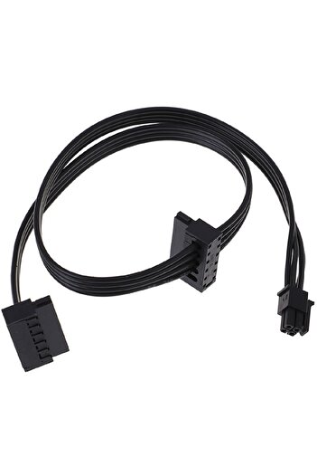 Alfais 4852 Mini 4 Pin 2x Sata Ssd Power Supply Anakart Hdd Güç Kablosu