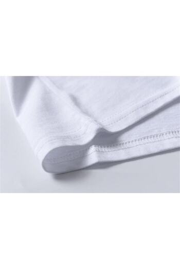 Touz Μπλουζάκι Blunt Blunt Smile με στάμπα λευκό Unisex Oversize