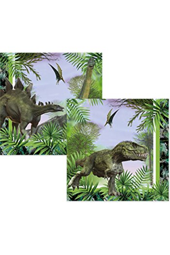 aşkın concept 20 Dinosaur Girl Party Napkins