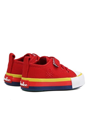 Benetton ® | BN-90652 - Kirmizi - Çocuk Spor Ayakkabı
