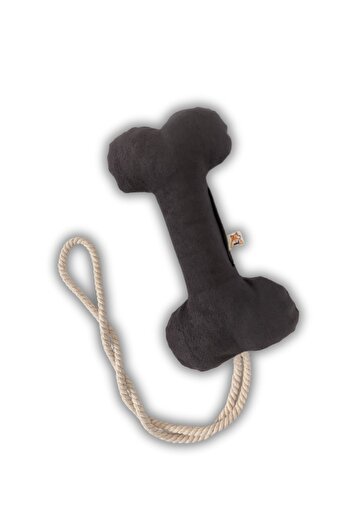 UTDpet Gray Bestie Traction Bone Dog Toy