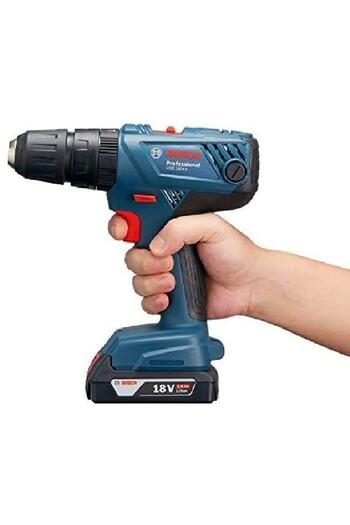 Bosch Gsb 180-LI Şarjlı Darbeli Matkap Çift Akülü 18V 2Ah Akülü Vidalama + 103 Parça Matkap Ucu Seti