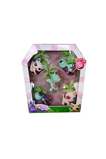 Minişler Pet Shop Littlest Pet Shop 5-Piece Character Set Lovely Zoology