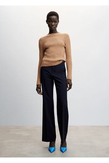 MANGO Woman Boat Neck Knitwear Sweater