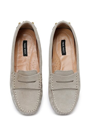 Nine West MADLYN 3FX Bej Kadın Loafer