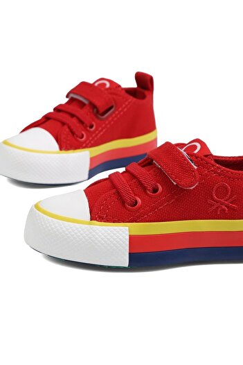 Benetton ® | BN-90652 - Kirmizi - Çocuk Spor Ayakkabı