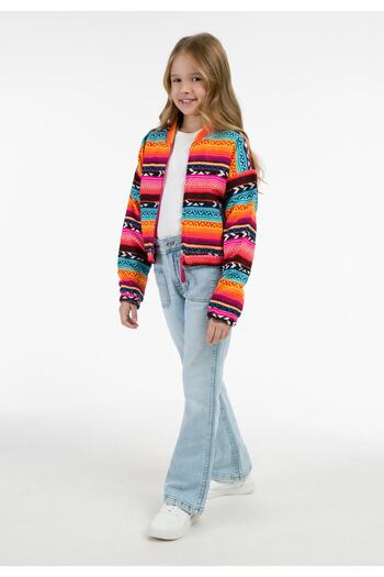 myMo KIDS Mädchen Bomberjacke mimo