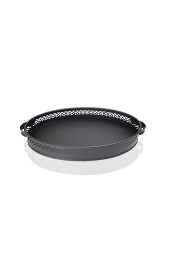 EVSTYLE OVAL METAL HEAT Tray Large EN:37,5 SIZE:27 LOAD:4,5 cm