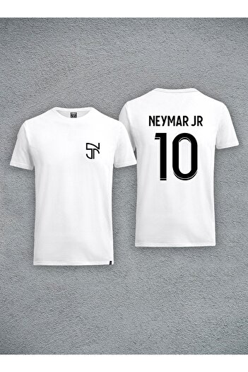 sielta Černé fotbalové tričko Neymar Jr s potiskem – unisex speciální design