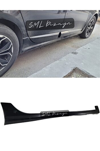 SML Dizayn Renault Fluence 2009-2016 Yan Ek Plastik Boyasız Fluence Yan-bodykit-ek