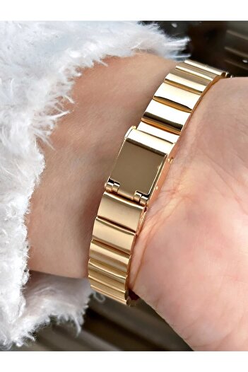 İnogge Luxury Tasarım Gold Kadın Kol Saati
