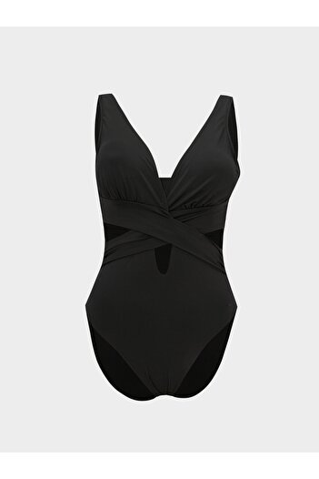 LC Waikiki V-Neck Women's Swimsuit