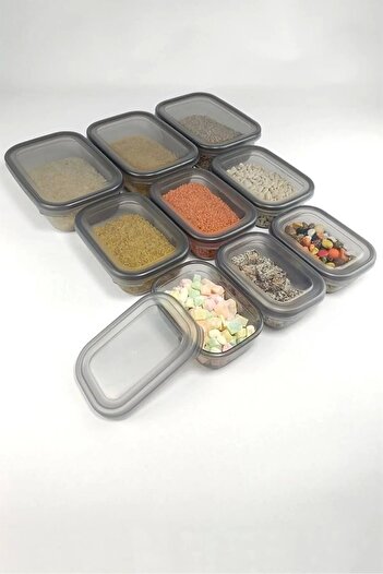 MAVİKÖY 9-Piece Storage Container 3x350ml-3x670ml-3x1.2lt
