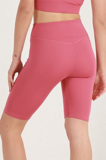 missmaral Women's Set Recovery Short Shorts Leggings And Sports Bustier Dusty Rose New Season Activewear 13070