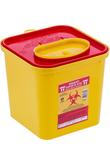 CYRUS Tıbbi Atık Kovası 1.3 Lt