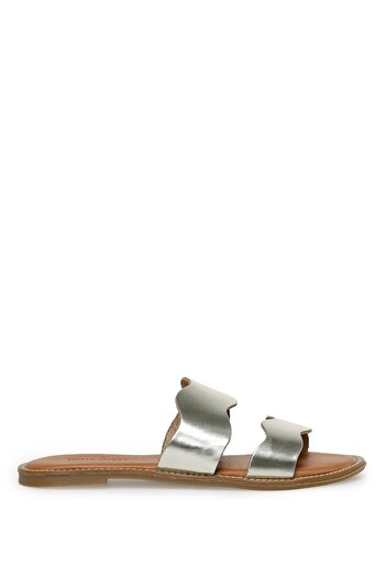 Nine West Γυναικείες παντόφλες FEUY 3FX Gold