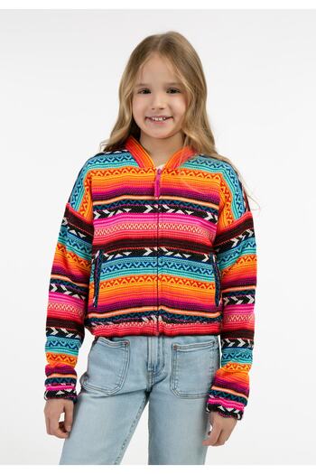 myMo KIDS Mädchen Bomberjacke mimo