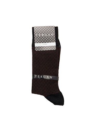 Tergan Men's Black Socks 20255T6Z