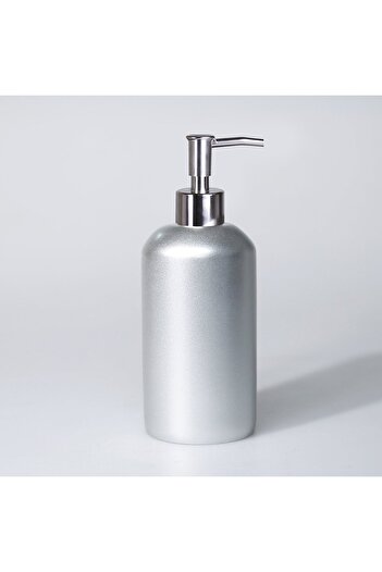Selim Smooth Liquid Soap Dispenser Ασημί