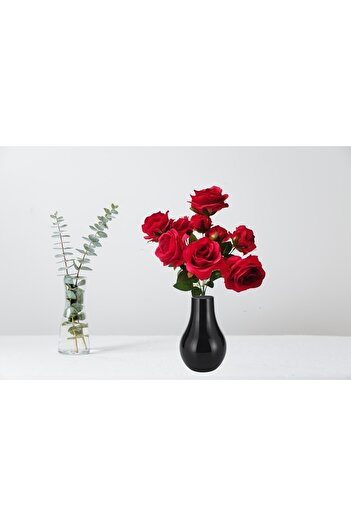 Cennet Home Red Luxury Rose Bunch high quality artificial flower gift