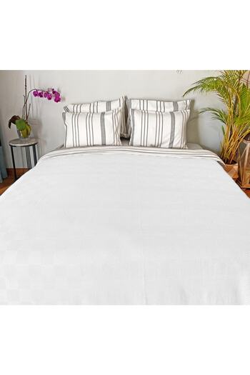 Lucy and Home Single Jacquard, Patterned Bedspread, Pique, Hotel Pique 160x230 Cm