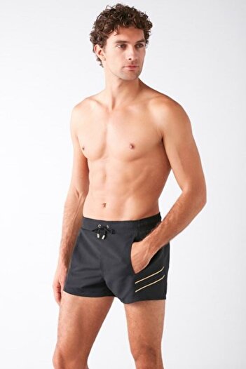Kom Marine Shiny Striped Swim Shorts