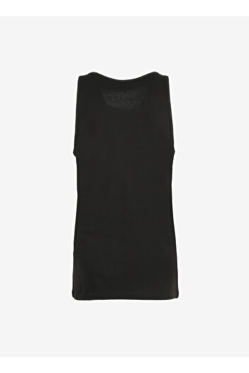 Vans Round Neck Plain Black Men's T-Shirt VN00055VBLK1 CLASSIC VANS TANK-B