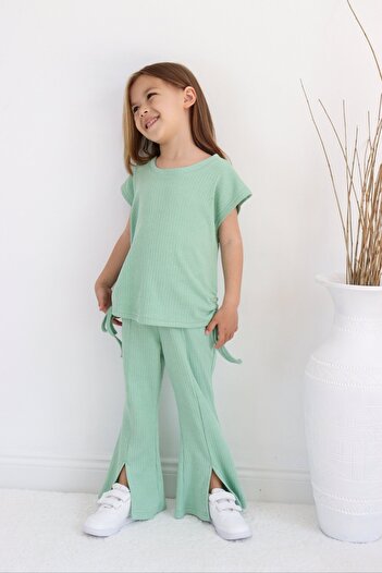 le petit sole Girl's Freda Bottom-Top Set