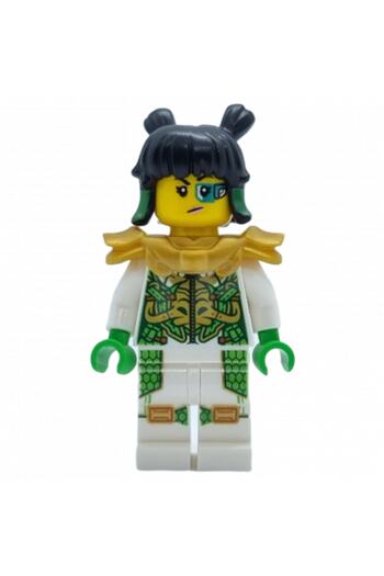 LEGO شخصية صغيرة Monkie Kid Mei مع درع التنين