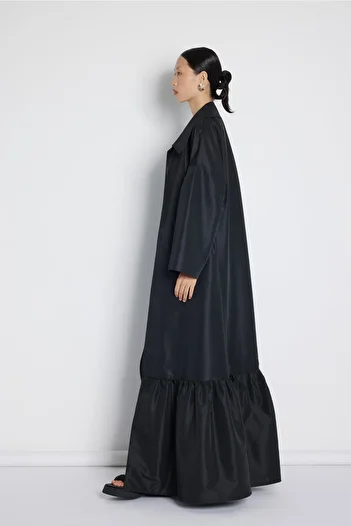 Nuum Design Flywheel Detailed Kaftan Black