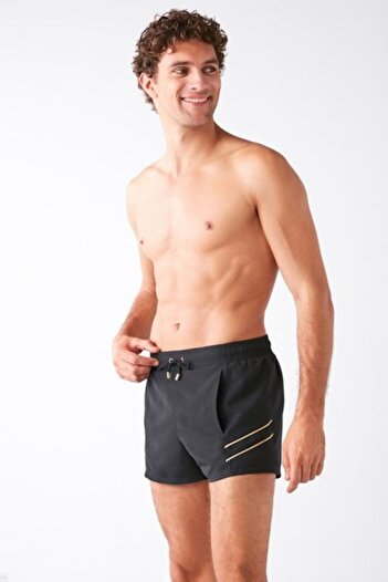 Kom Marine Shiny Striped Swim Shorts