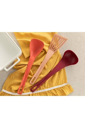 English Home Mix Me Plastic 3 Piece Service Set 32 Cm Red