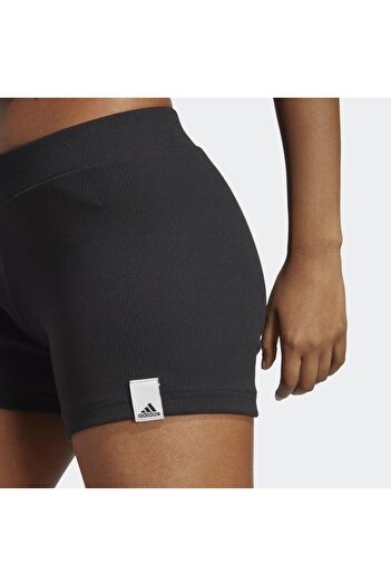 adidas Lounge Rib Booty Kadın Siyah Şort