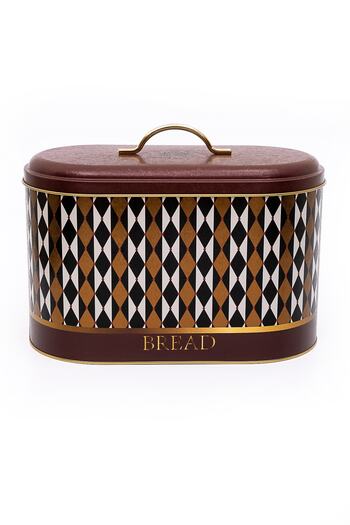 EVLE Metal Oval Bread Bowl, Bread Basket, Bread Box, Circus Er002-9j