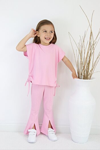 le petit sole Girl's Freda Bottom-Top Set