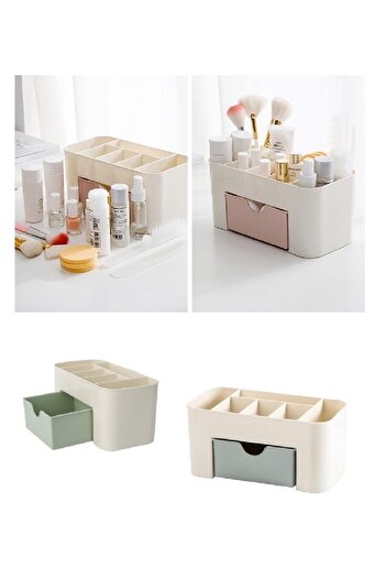 Hayveys home Colorful Mini Drawer Cosmetic Makeup Jewelry Organizer Box A4