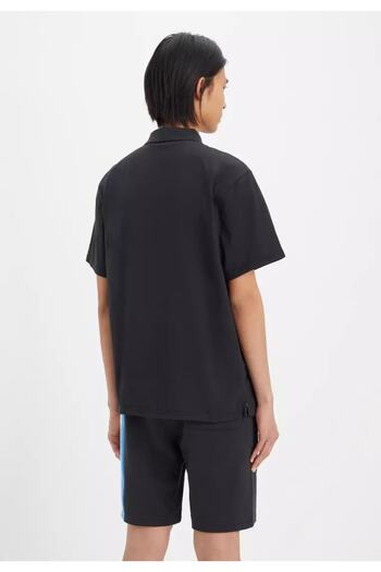 Levi's Ανδρικό μπλουζάκι Polo Neck Black - A6146-0004