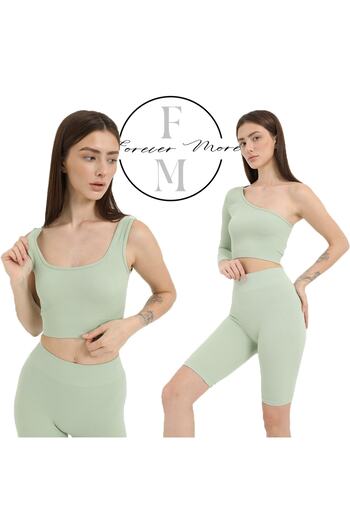 FOREVER MORE 3 piece tights crop set