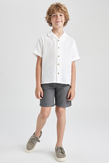 DeFacto Boys' Muslin Shorts Z5370a623sm