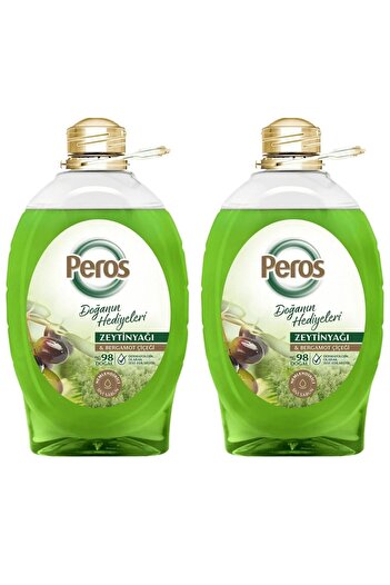 Peros Olive Oil & Bergamot Flower Liquid Soap 3 kg X2 Pieces