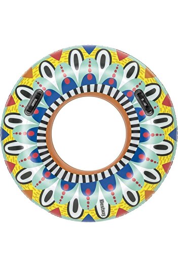 BESTWAY TRUST TOY Bestway Festival Patterned Bagel 107.CM