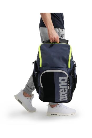 ARENA Spiky Iii Number 45 Sea Silver Neon Green Backpack