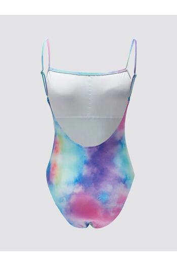 LC Waikiki LCW DREAM U Yaka Batik Askılı Kadın Mayo