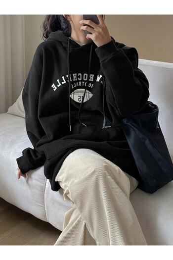 MOONBULL Unisex New Rochelle φούτερ με στάμπα με κουκούλα