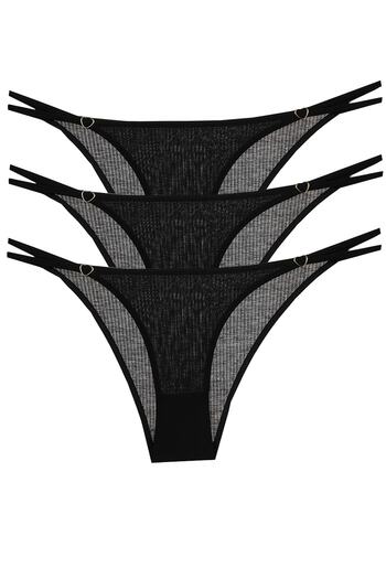 Vanilya Secret Трусики з шнурками, набір з 3 штук