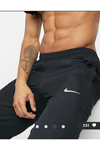 Nike Dri-FIT Run Stripe Woven Pant Düz Paça Erkek Eşofman Altı