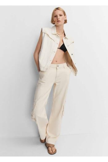 MANGO Woman Strappy Leather Sandals